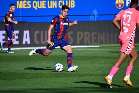 FC Barcelona B vs Alcoyano, J1, 2ª Fase, Segunda División B, 3/4/2021