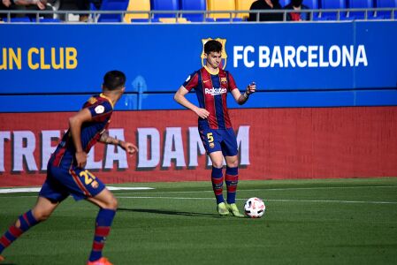 FC Barcelona B vs Alcoyano, J1, 2ª Fase, Segunda División B, 3/4/2021