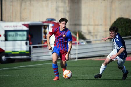 FCB Juvenil A vs Sabadell, J17 División de Honor, 9/1/2022