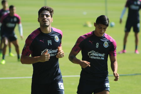 Antonio Briseño durante el entrenamiento previo a la Jornada 2 del Torneo Apertura 2019 de la Copa MX, celebrado en Verde Valle. — Apertura 