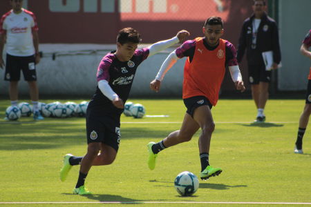 Fernando Beltrán durante el entrenamiento previo a la Jornada 2 del Torneo Apertura 2019 de la Copa MX, celebrado en Verde Valle. — Apertura