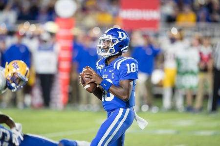 Quentin Harris, Duke Blue Devil Quaterback — Football — Duke, Football, Pittsburgh