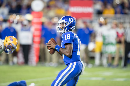 Quentin Harris, Duke Blue Devil Quaterback — Football — Duke, Football, Pittsburgh