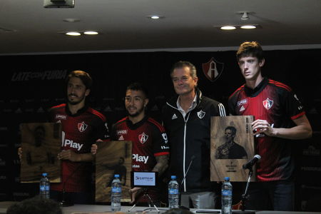 Presentación de los refuerzos del Club Atlas para el Clausura 2020. — Liga MX — Atlas FC, Liga MX, Clausura 2020