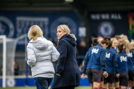 Emma Hayes Chelsea manager — Chelsea FC — Chelsea FC, Reading FC, FAWSL