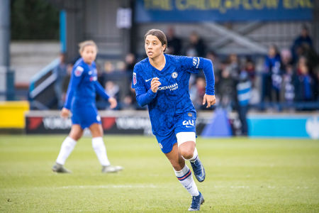 Sam Kerr — Chelsea FC — Chelsea FC, Reading FC, FAWSL