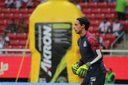 Antonio Rodríguez durante el duelo de la Jornada 1 de la Liga MX entre Chivas y Juárez, celebrado en el Estadio Akron. — Chivas — Chivas, Li