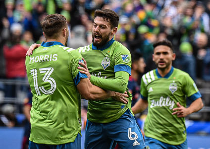 SEAvCHI 2-1
MLS Week 1, 1/3/20
Century Link Field, Seattle Wa
Goal Celebration — MLS — Seattle Sounders FC, Chicago Fire, MLS