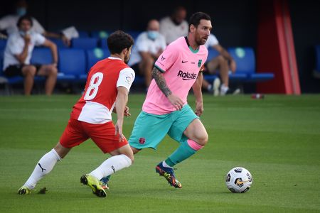 Barça 3- Girona 1, Preseason Friendly Game, 16/9/2020 — Leo Messi, Messi