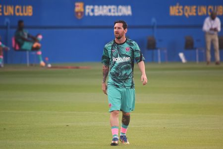 Barça 3- Girona 1, Preseason Friendly Game, 16/9/2020 — Leo Messi, Messi