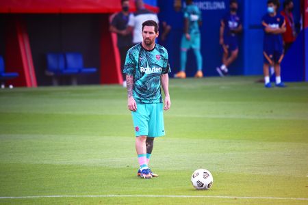 Barça 3- Girona 1, Preseason Friendly Game, 16/9/2020 — Leo Messi, Messi