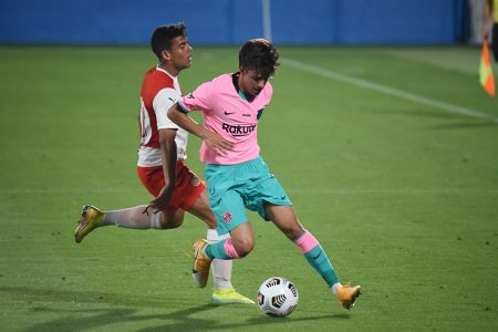 Barça 3- Girona 1, Preseason Friendly Game, 16/9/2020 — Riqui Puig, Masía