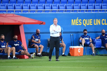 Barça 3- Girona 1, Preseason Friendly Game, 16/9/2020 — Ronald Koeman, FC Barcelona