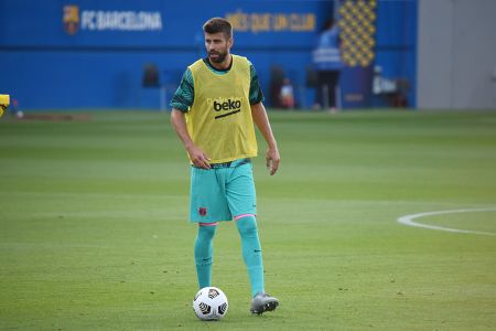 Barça 3- Girona 1, Preseason Friendly Game, 16/9/2020 — Gerard Piqué