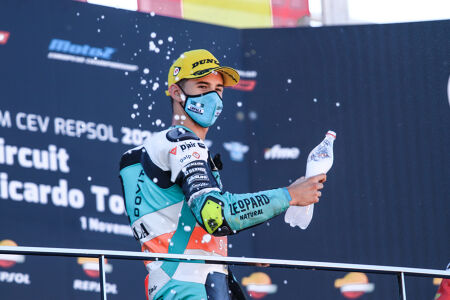 valencia — xavi artigas, Leopard Impala Junior team, podio