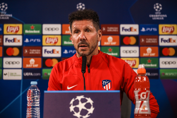 Diego Pablo Simeone — Cholo Simeone, Yannik Carrasco, Atlético de Madrid