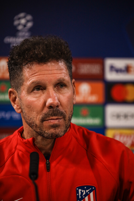 Diego Pablo Simeone — Cholo Simeone, Yannik Carrasco, Atlético de Madrid