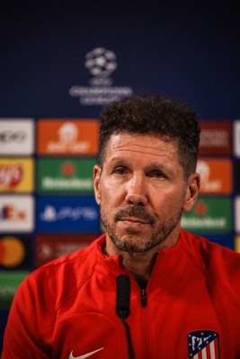 Diego Pablo Simeone — Cholo Simeone, Yannik Carrasco, Atlético de Madrid