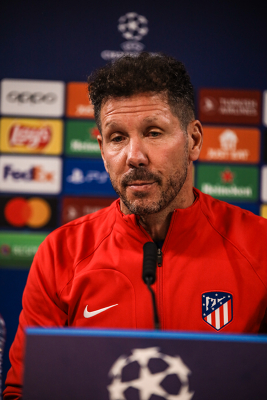 Diego Pablo Simeone — Cholo Simeone, Yannik Carrasco, Atlético de Madrid