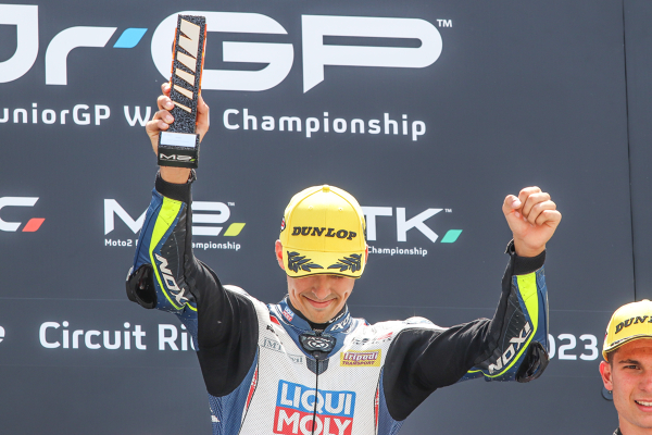 SENNA AGIUS, PODIUM, LIQUI MOLY HUSQVARNA — PODIO — PODIO, PODIUM, SENNA AGIUS