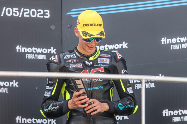 Luca Lunetta, AC Racing Team, podium — podium — CEV, JUNIORGP, moto3
