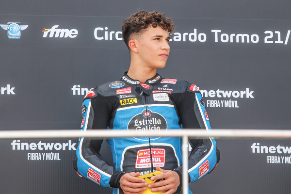 Angel Piqueras, Team Estrella Galicia 0,0, podium — podium — CEV, JUNIORGP, moto3