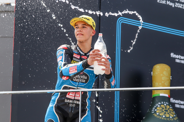 Angel Piqueras, Team Estrella Galicia 0,0, podium — podium — CEV, JUNIORGP, moto3