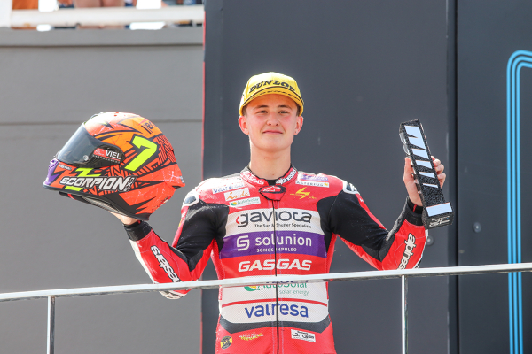 Joel Esteban, Aspar Junior Team, podium — podium — CEV, JUNIORGP, moto3