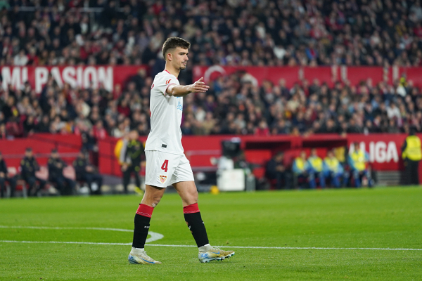 Sevilla FC - FC Barcelona (J23 LaLiga EA Sports) — Sevilla FC — LaLiga, Sevilla FC, kike salas