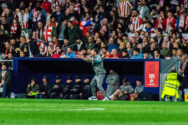 Diego Pablo Simeone — Atlético de Madrid, FC Barcelona, Copa del Rey