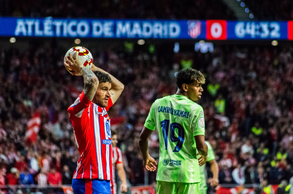 Lamine Yamal — Atlético de Madrid, FC Barcelona, Copa del Rey