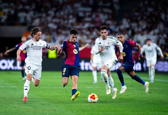Final Copa del Rey 24/25 F.C Barcelona 3-2 Real Madrid  — Pedri — Pedri, Luka Modric