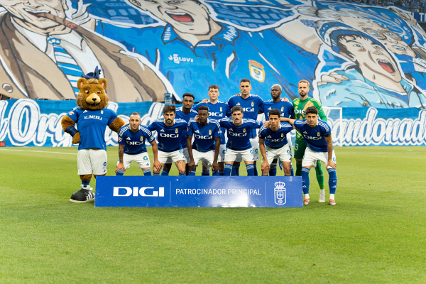 Once Inicial Oviedo — Real Oviedo — Real Oviedo, CD Mirandés, Liga Hypermotion