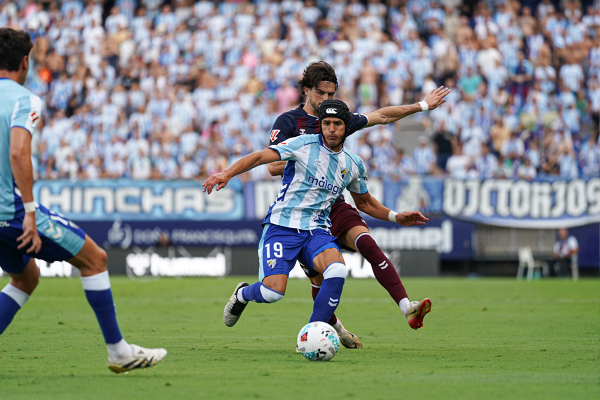 Málaga CF - SD Eibar (J1 LaLiga Hypermotion 2025 2026) — SD Eibar — Estadio La Rosaleda, LaLiga Hypermotion, SD Eibar