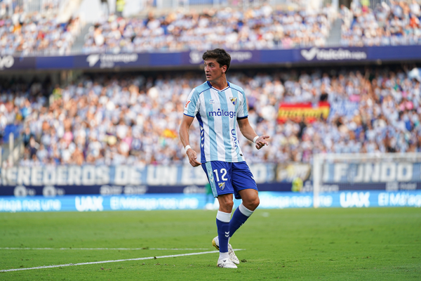 Málaga CF - SD Eibar (J1 LaLiga Hypermotion 2025 2026) — SD Eibar — Estadio La Rosaleda, LaLiga Hypermotion, SD Eibar