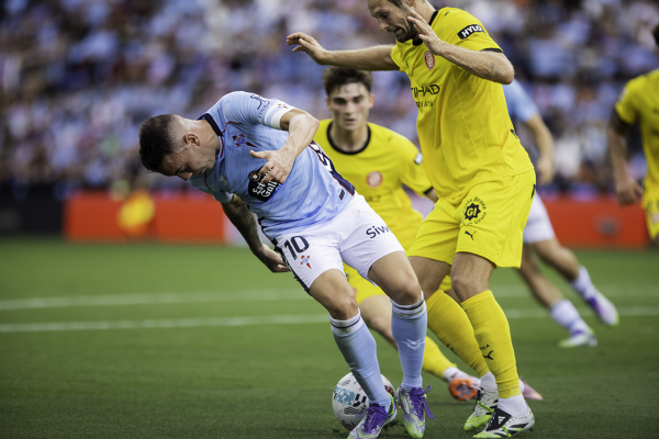 Celta de Vigo - Girona FC - Jornada 4 - La Liga EA Sports — Iago Aspas — Iago Aspas, Daley Blind