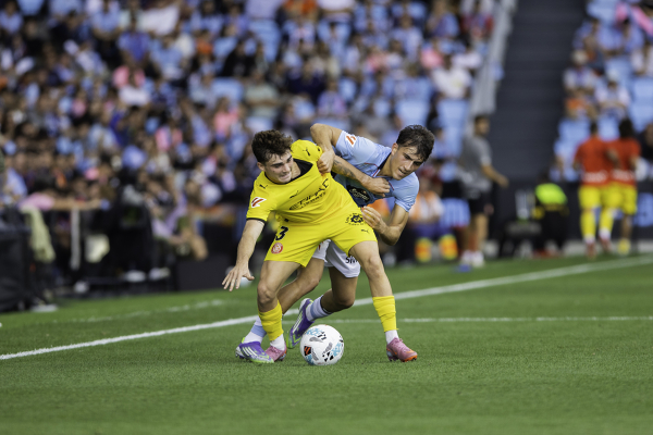Celta de Vigo - Girona FC - Jornada 4 - La Liga EA Sports — Girona FC — Joel Roca, Javi Rodríguez, RC Celta de Vigo