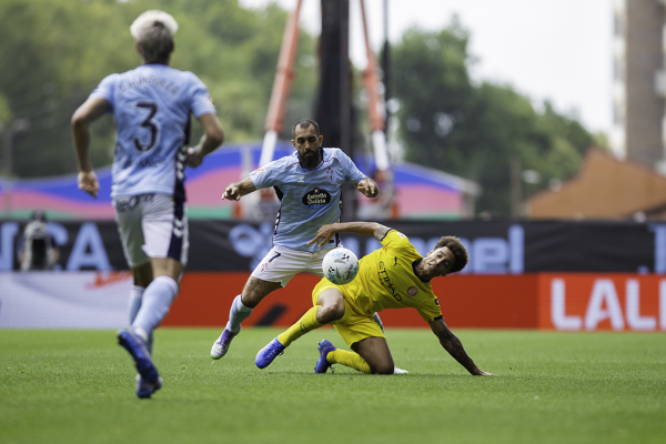 Celta de Vigo - Girona FC - Jornada 4 - La Liga EA Sports — Borja Iglesias — Axel Laurent Witsel, Borja Iglesias, RC Celta de Vigo