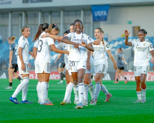 Calificaciones UWCL | Real Madrid - Eintracht Frankfurt — Linda Caicedo — Naomie Feller, Linda Caicedo, Sheila Garcia