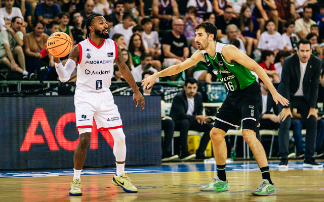 Morabanc Andorra — Shanon Evans, Guillem Vives, Morabanc Andorra