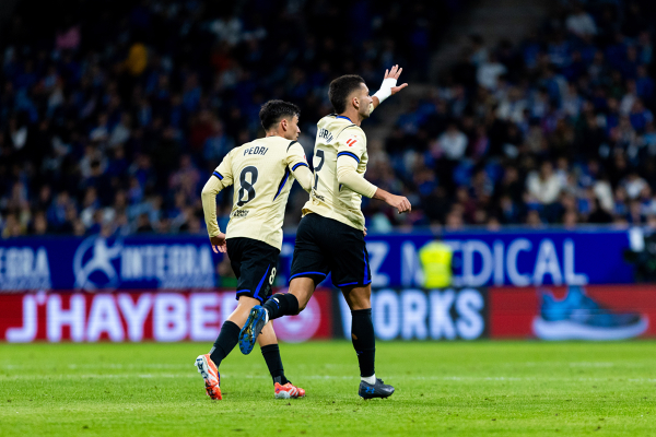 Real Oviedo - FC Barcelona - Jornada 6 - La Liga EA Sports — Pedri — Ferran Torres, Pedri, FC Barcelona