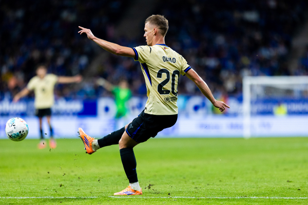 Real Oviedo - FC Barcelona - Jornada 6 - La Liga EA Sports — FC Barcelona — Dani Olmo, FC Barcelona