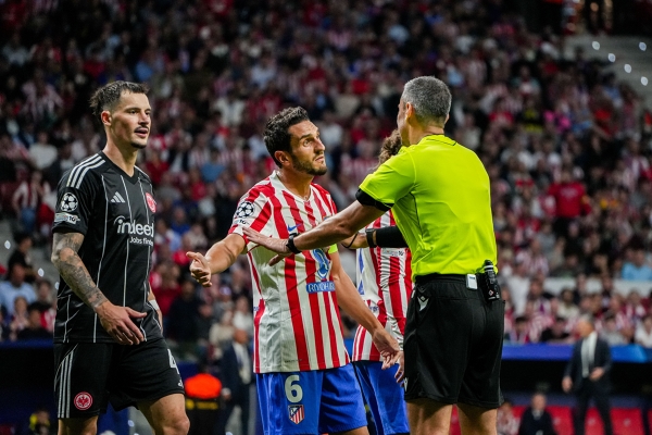 Koke — Atlético de Madrid, Eintracht Frankfurt, UEFA Champions League