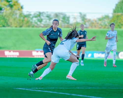 Liga F J6 | Real Madrid - FC Badalona — FC Badalona — Paula Sanchez, Yasmim Ribeiro, Real Madrid CF