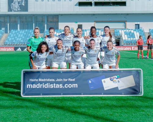 Liga F J6 | Real Madrid - FC Badalona — Eva Maria Navarro — Merle Frohms, Maria mendez, Yasmim Ribeiro