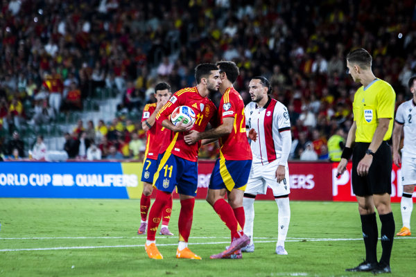 España 2-0 Georgia | Clasificación Mundial 2026 — Ferran Torres — Ferran Torres, Mikel Oyarzabal, Selección española de fútbol