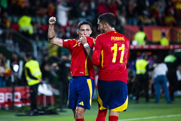 España 2-0 Georgia | Clasificación Mundial 2026 — Ferran Torres — Yeremy Pino, Ferran Torres, Selección española de fútbol