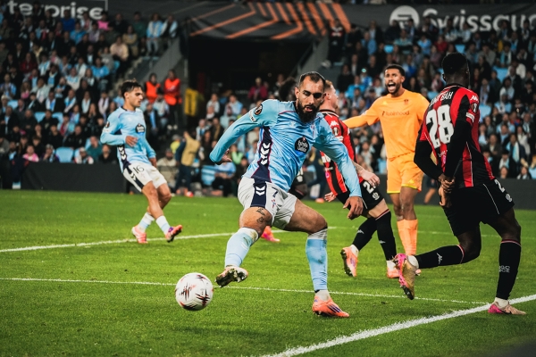 Borja Iglesias — RC Celta de Vigo, OGC Niza, UEFA Europa Legue