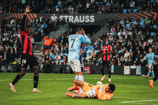 Borja Iglesias — RC Celta de Vigo, OGC Niza, UEFA Europa Legue