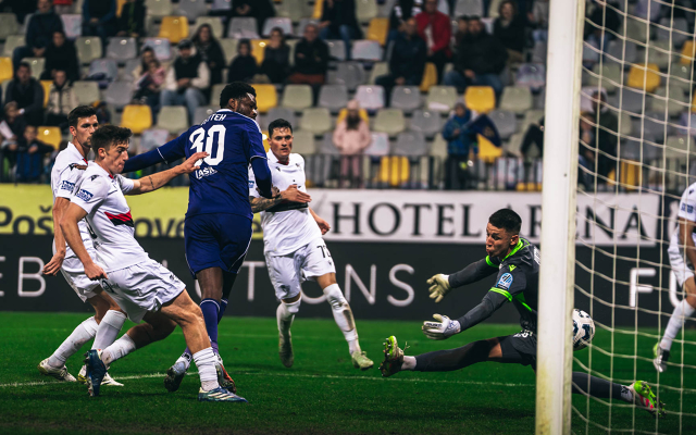 NK Maribor vs ND Primorje — NK Maribor vs ND Primorje, Benjamin Tettheh